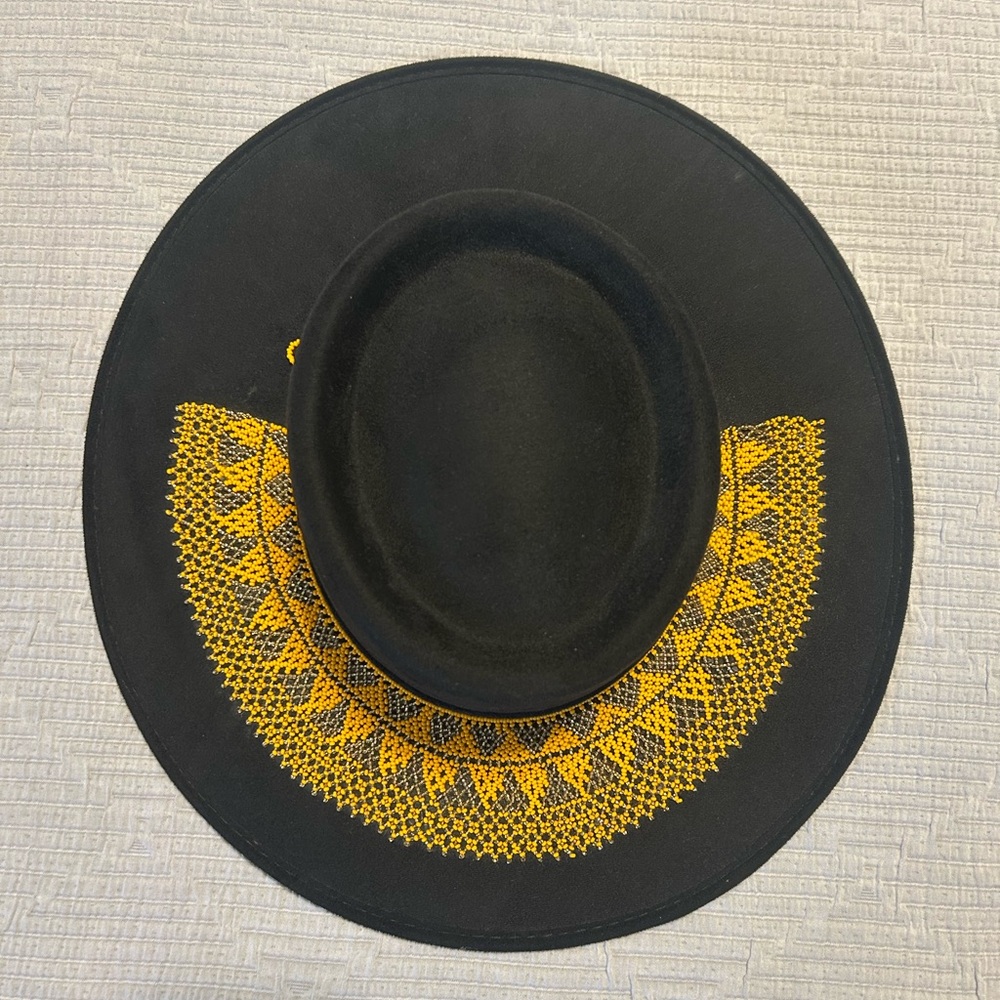 Black and Yellow Women's Hat